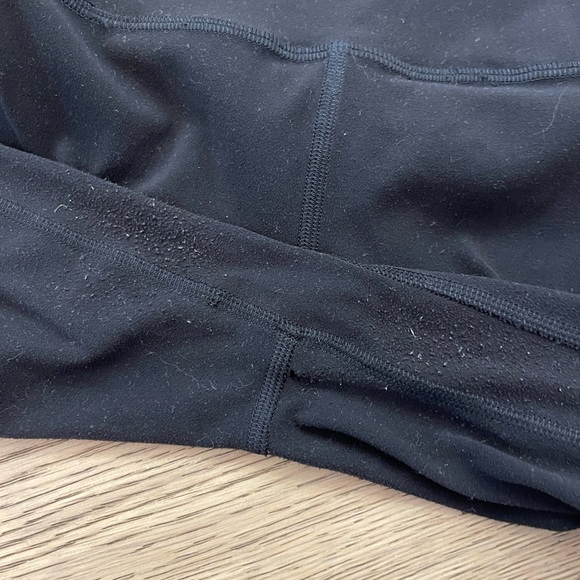 BLACK NULU ALIGN LULULEMON LEGGINGS | SIZE 6 | WORN - Picture 3 of 5